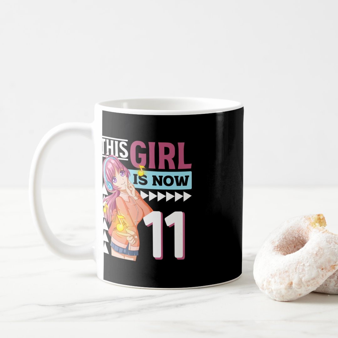 This Anime Girl Is Now 11 Years Old Anime 11 th Bi Coffee Mug Anime Kupa Bardak Modern Anime Baskılı Kupa - En İyi Fiyatlarla