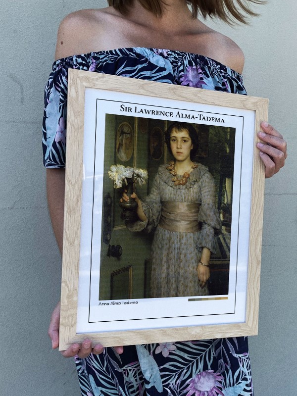 Sir Lawrence Alma-Tadema Anna Alma Tadema Poster
