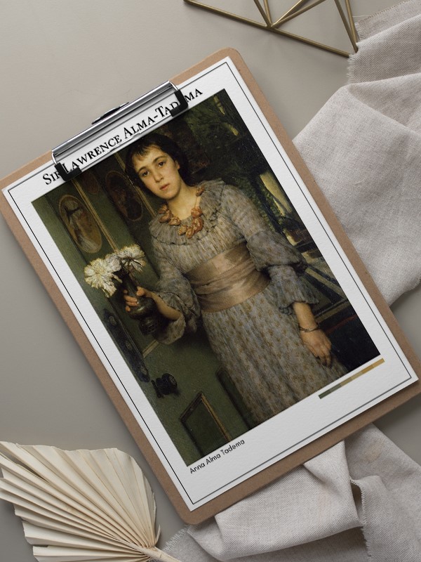 Sir Lawrence Alma-Tadema Anna Alma Tadema Poster