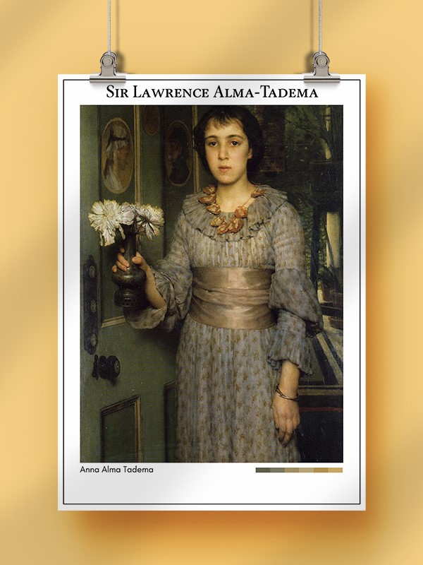 Sir Lawrence Alma-Tadema Anna Alma Tadema Poster
