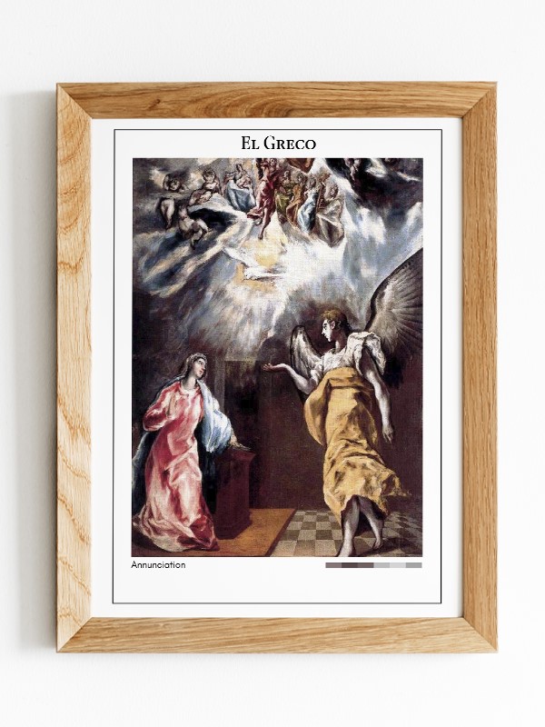 El Greco Annunciation Poster