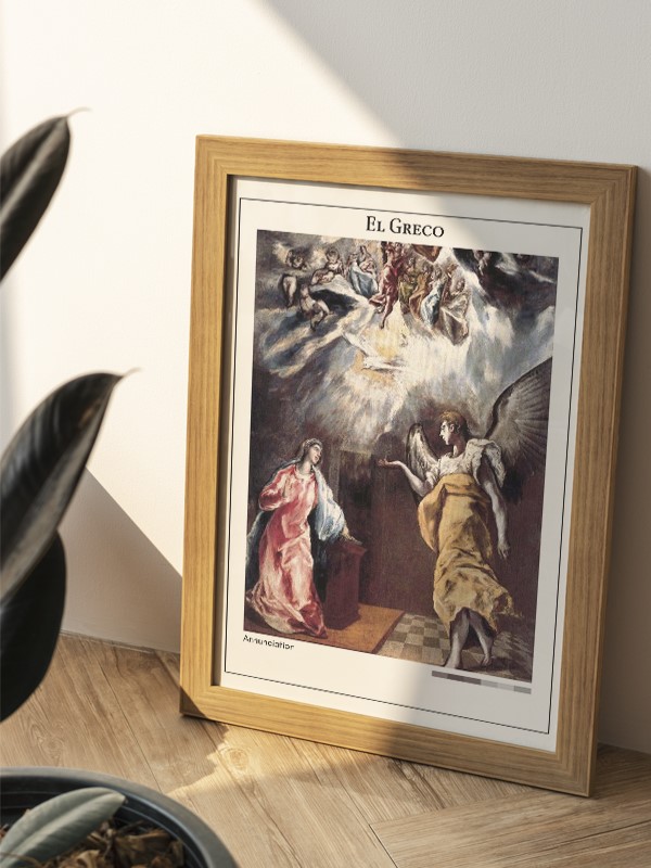 El Greco Annunciation Poster