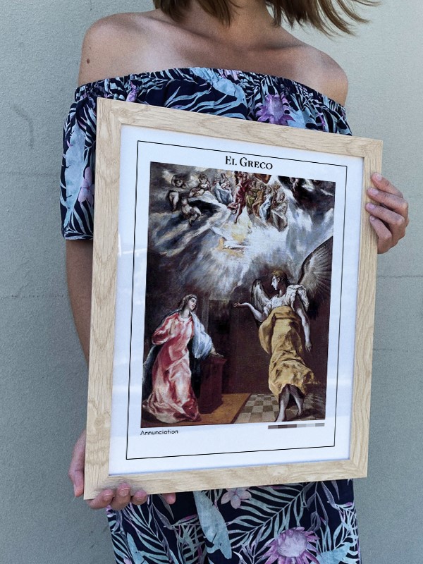 El Greco Annunciation Poster