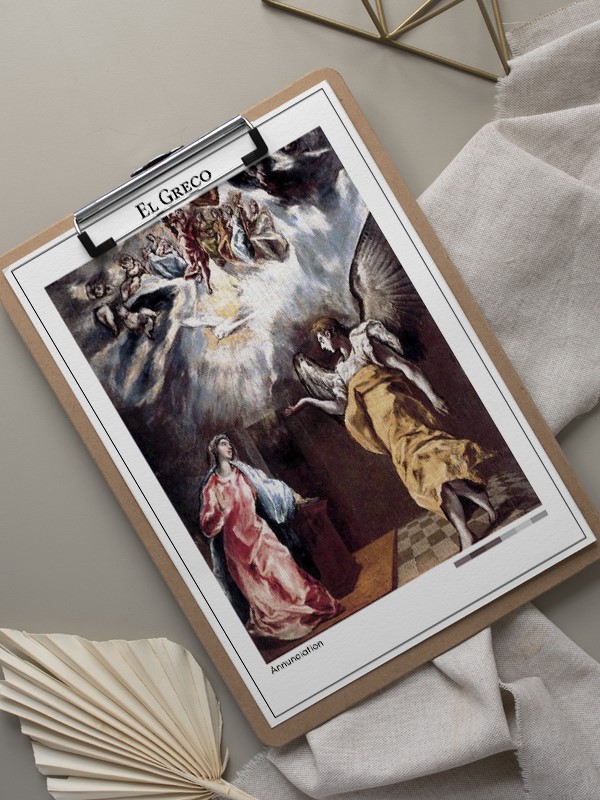 El Greco Annunciation Poster
