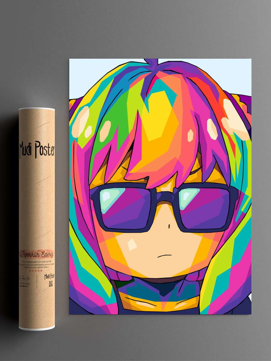 Anya Forger Spy x Family Anime Poster Çerçevesiz Yüksek Kalite Anime Duvar Poster