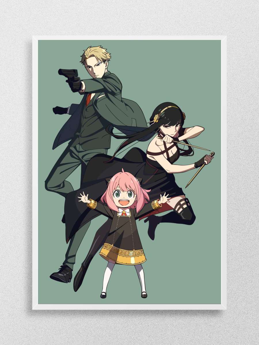 Anya spy x family Anime Poster Çerçevesiz Yüksek Kalite Anime Duvar Poster