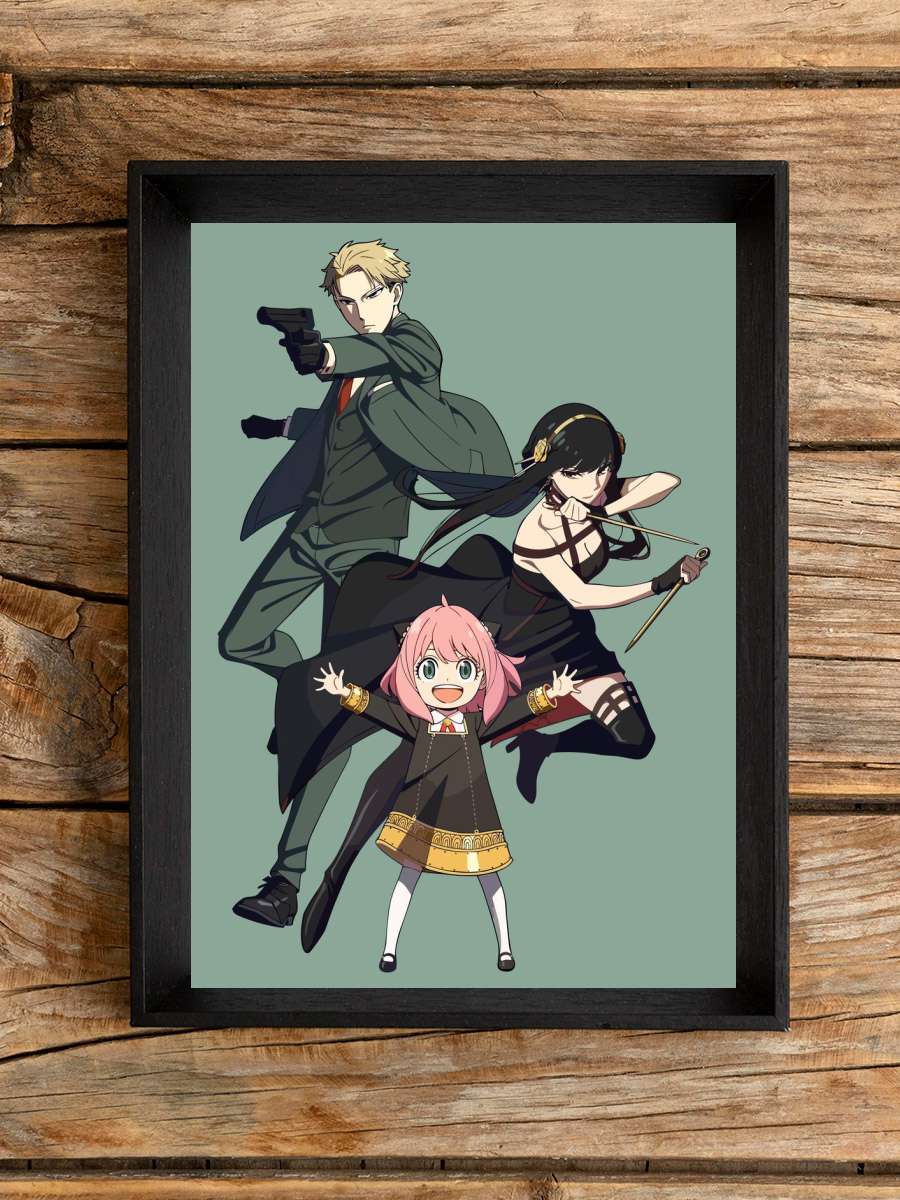 Anya spy x family Anime Poster Çerçevesiz Yüksek Kalite Anime Duvar Poster