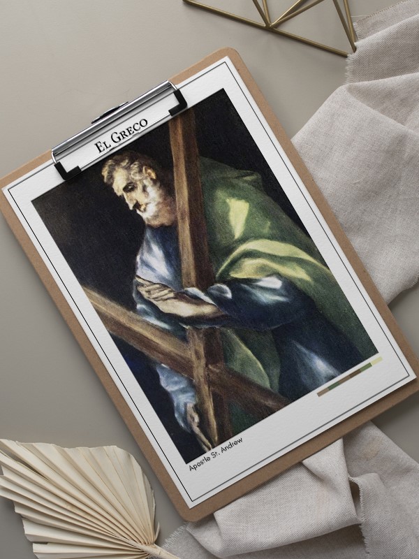 El Greco Apostle St. Andrew Poster