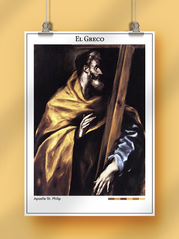 El Greco Apostle St. Philip Poster