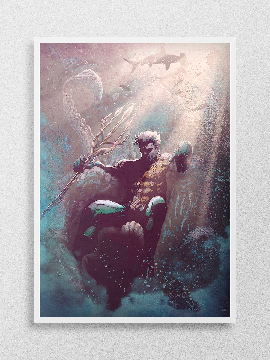 Aquaman  Poster, Çerçevesiz Tv Film Poster