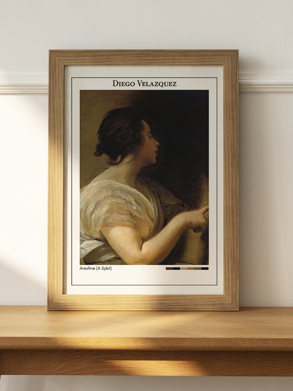 Diego Velazquez Arachne (A Sybil) Poster