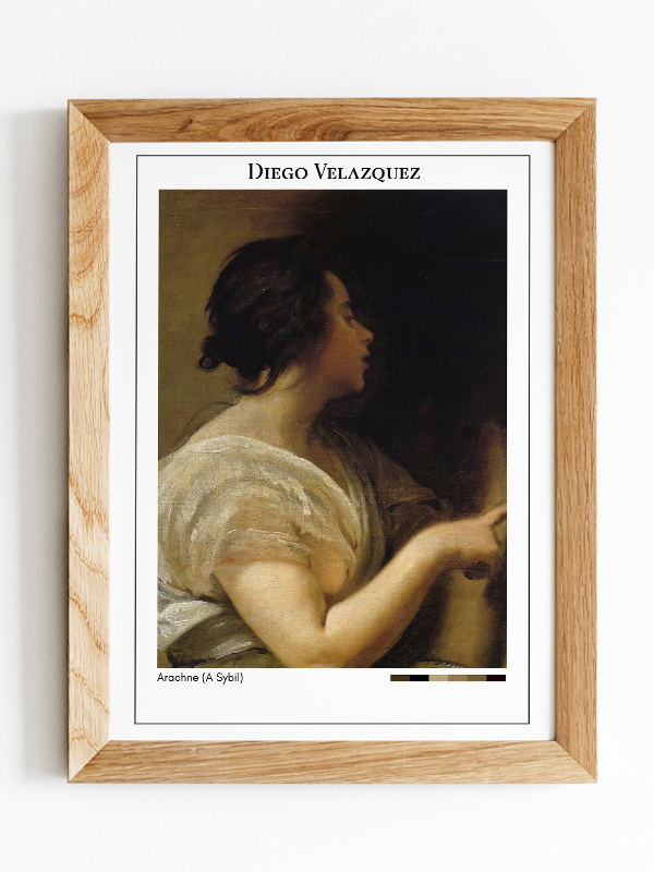 Diego Velazquez Arachne (A Sybil) Poster