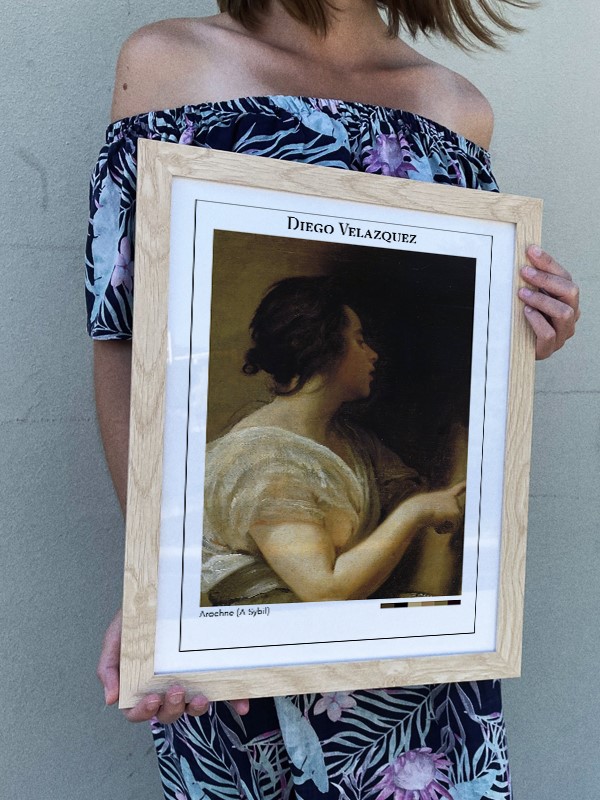 Diego Velazquez Arachne (A Sybil) Poster