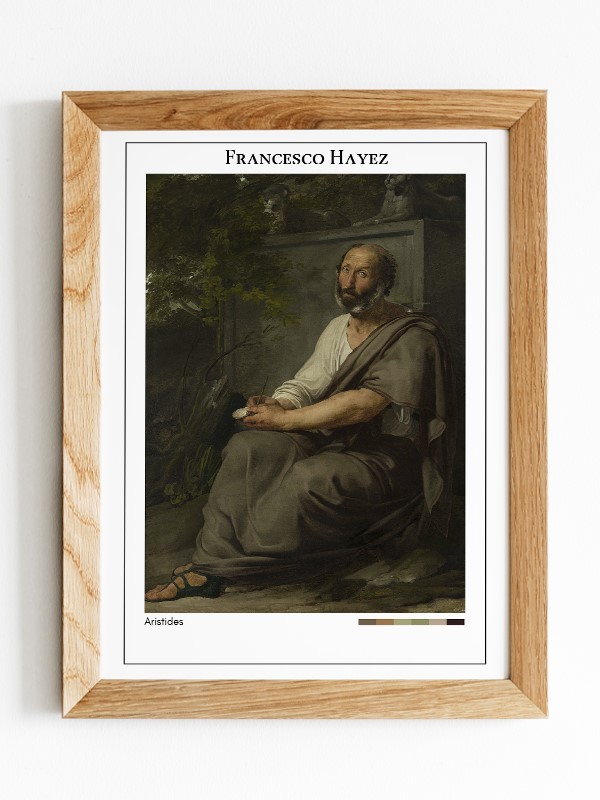 Francesco Hayez Aristides Poster