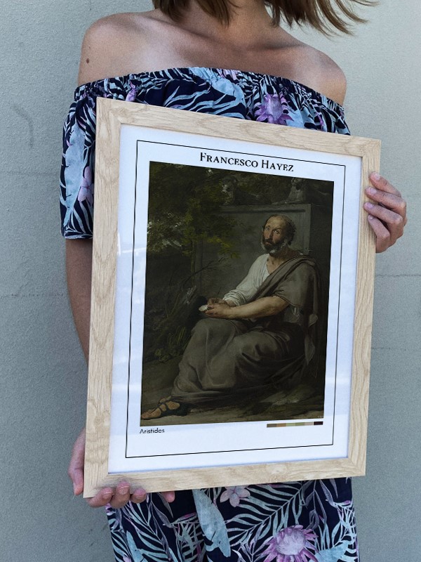 Francesco Hayez Aristides Poster