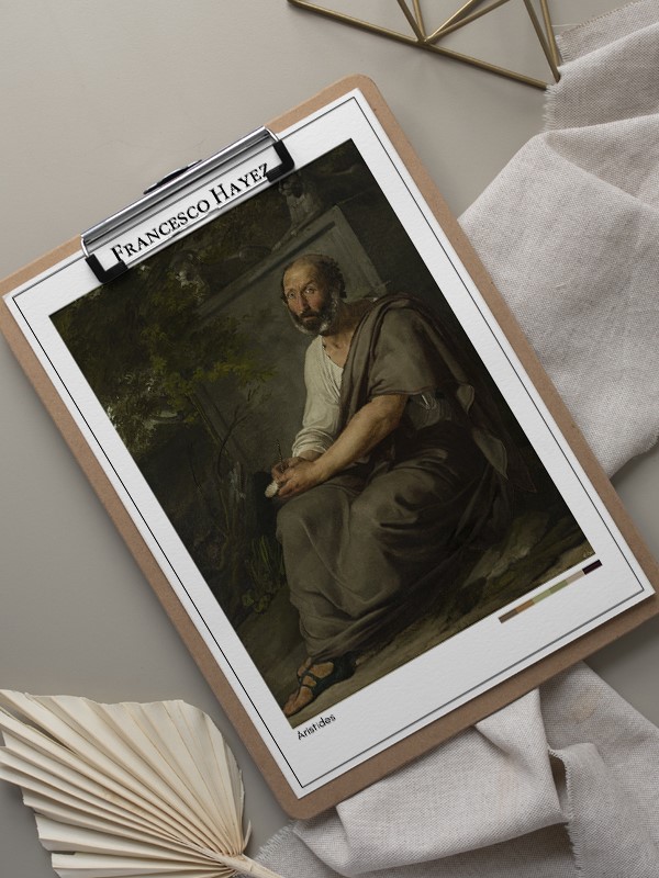 Francesco Hayez Aristides Poster