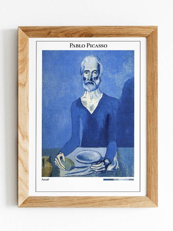 Pablo Picasso Ascet Poster