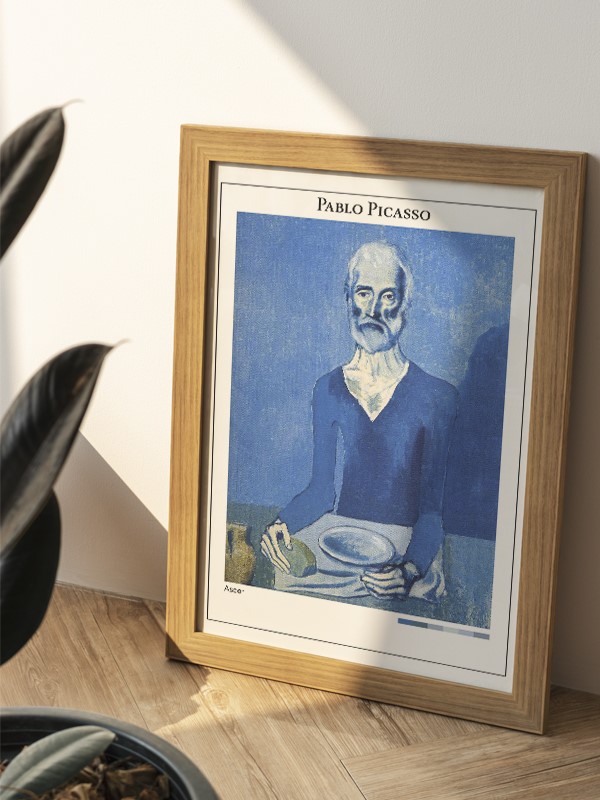 Pablo Picasso Ascet Poster