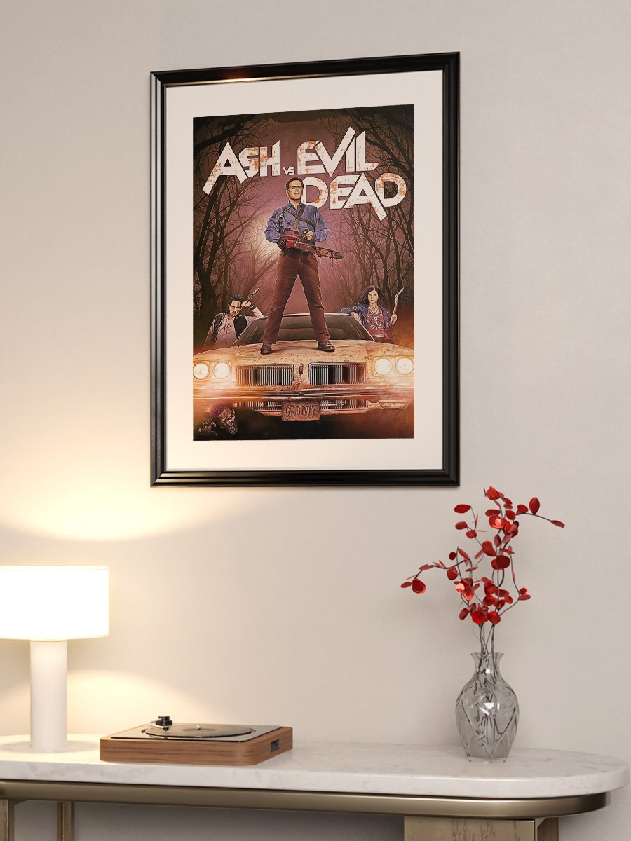 Ash Vs Evil Dead 3 Poster, Çerçevesiz Tv Film Poster