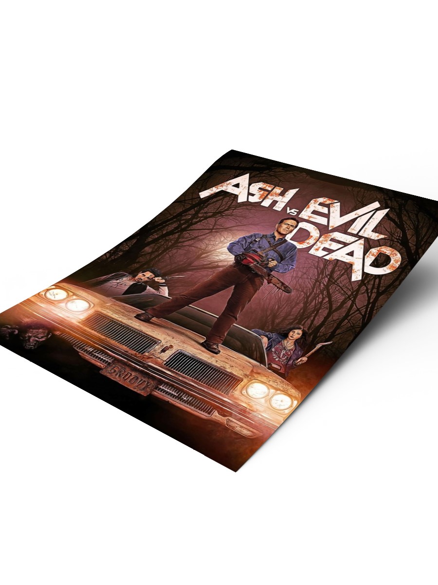Ash Vs Evil Dead 3 Poster, Çerçevesiz Tv Film Poster