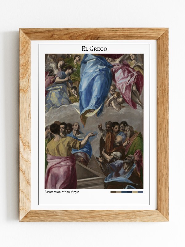 El Greco Assumption of the Virgin Poster