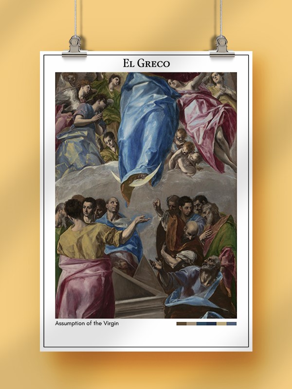 El Greco Assumption of the Virgin Poster