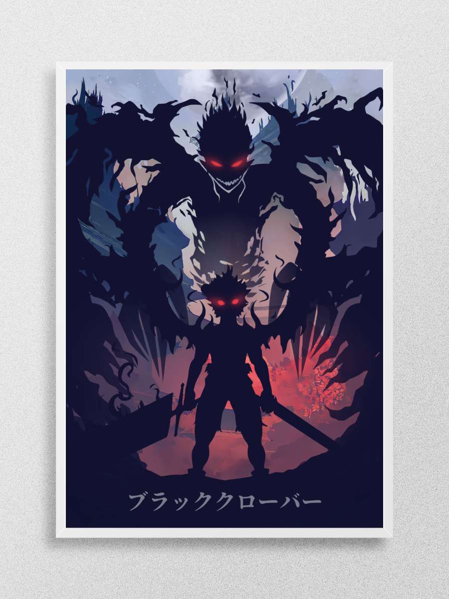 Asta Black Clover Anime Anime Poster Çerçevesiz Yüksek Kalite Anime Duvar Poster