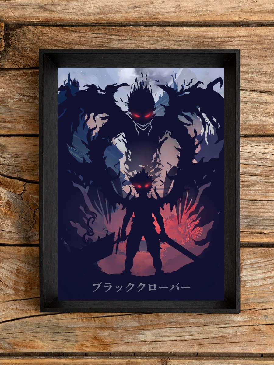 Asta Black Clover Anime Anime Poster Çerçevesiz Yüksek Kalite Anime Duvar Poster