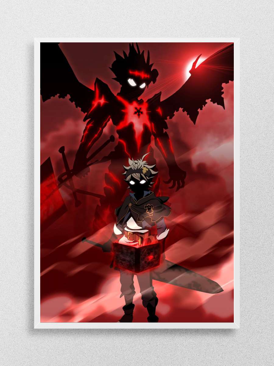 Asta Anime Poster Çerçevesiz Yüksek Kalite Anime Duvar Poster
