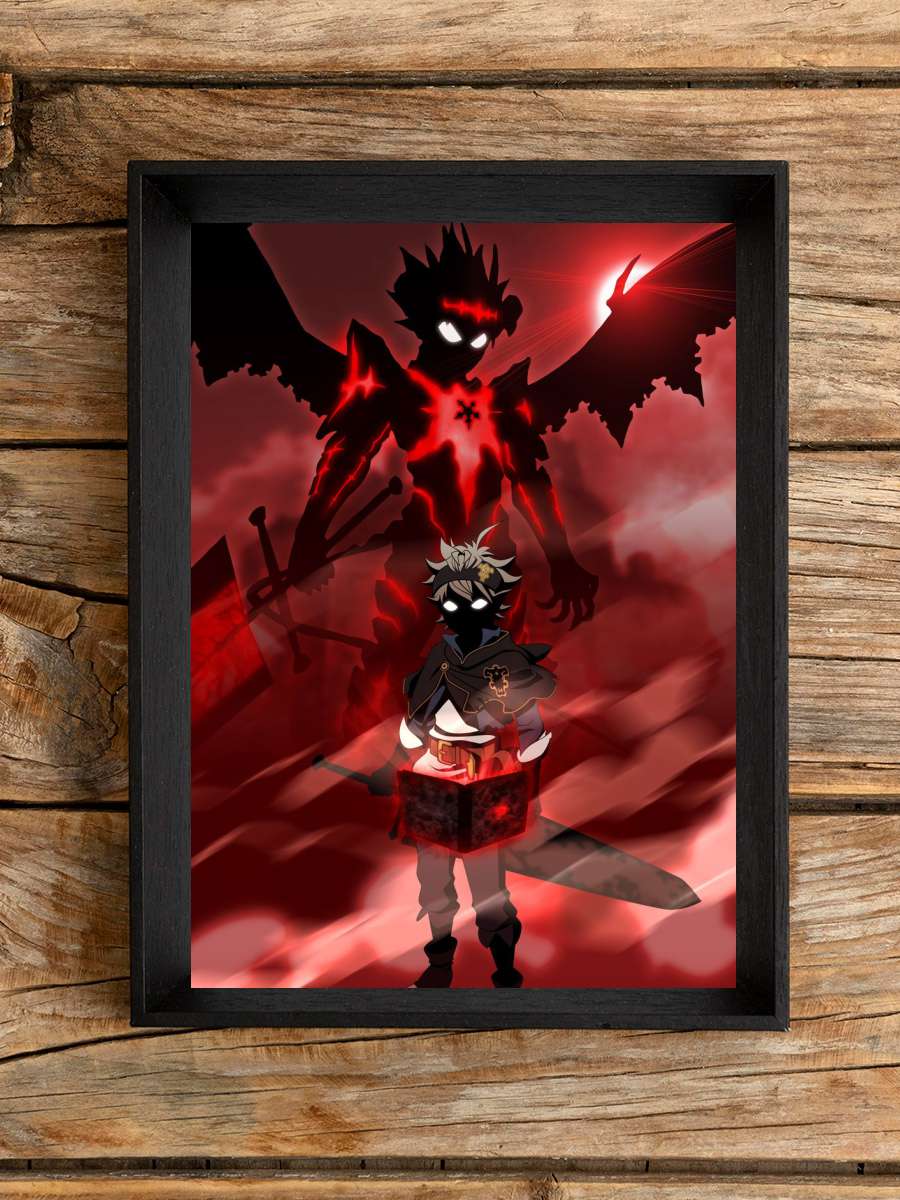 Asta Anime Poster Çerçevesiz Yüksek Kalite Anime Duvar Poster