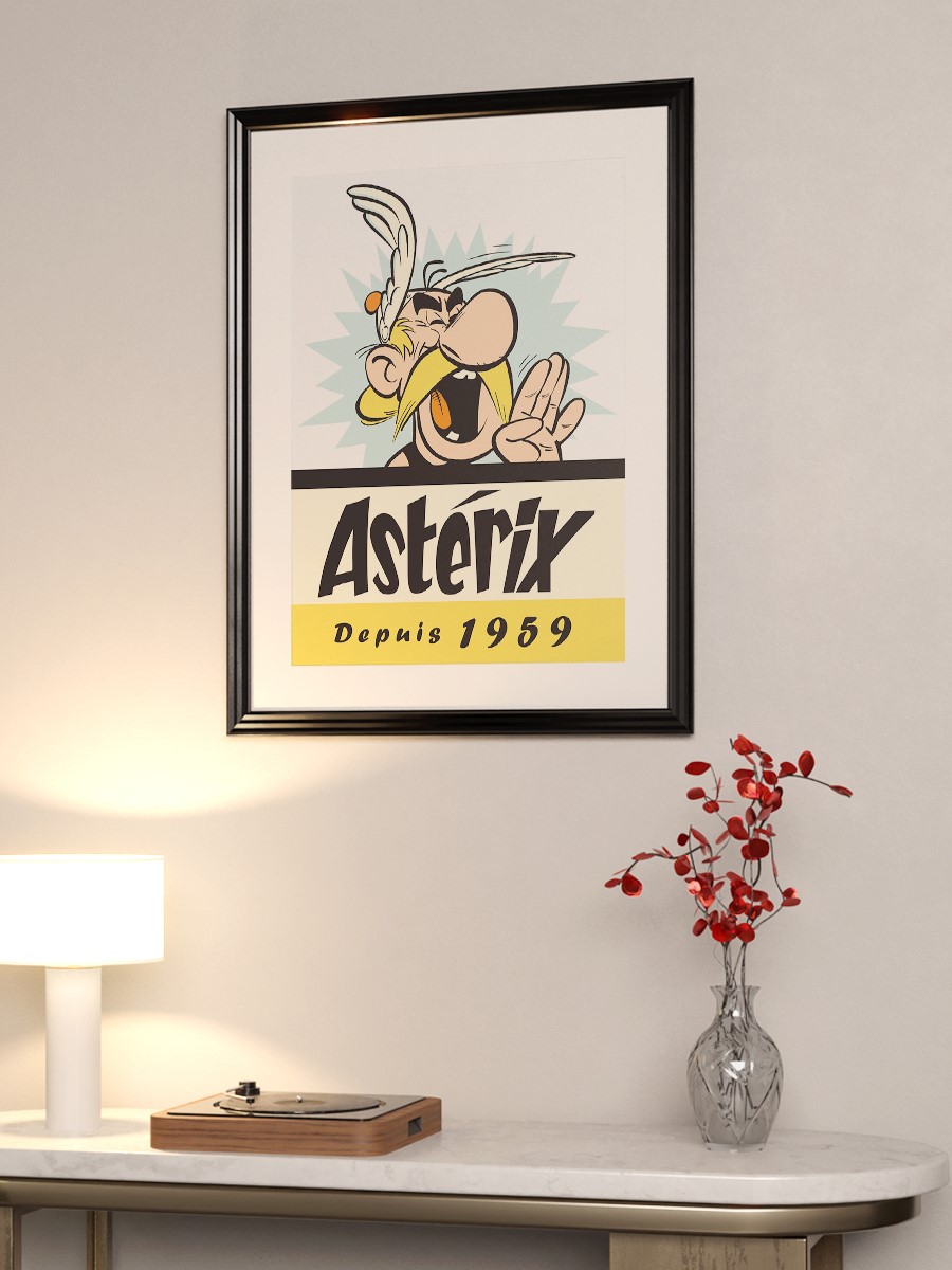 Asterix 1959 Poster, Çerçevesiz Tv Film Poster
