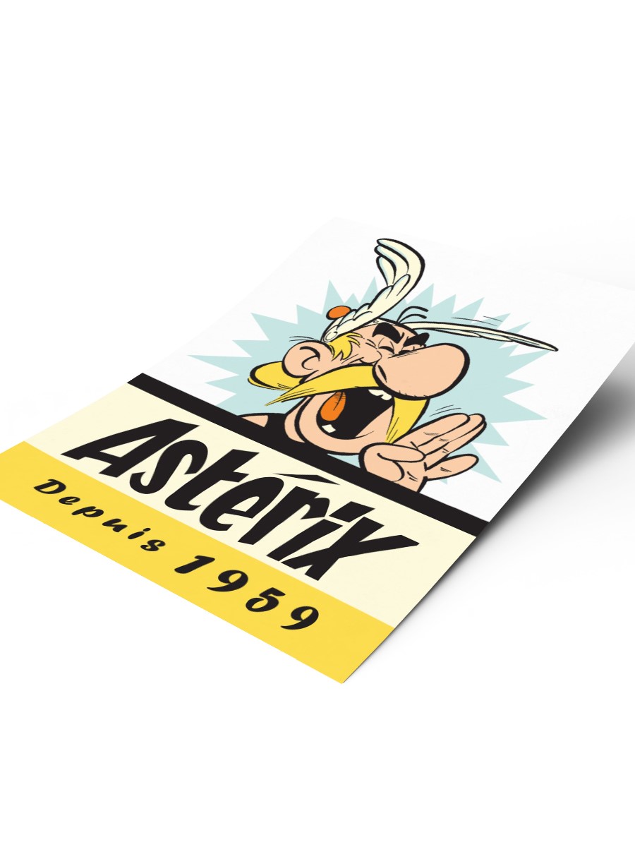 Asterix 1959 Poster, Çerçevesiz Tv Film Poster