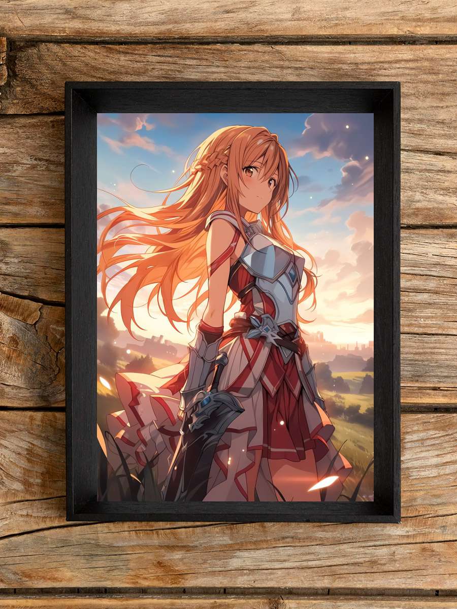 Asuna SAO Anime Waifu Anime Poster Çerçevesiz Yüksek Kalite Anime Duvar Poster