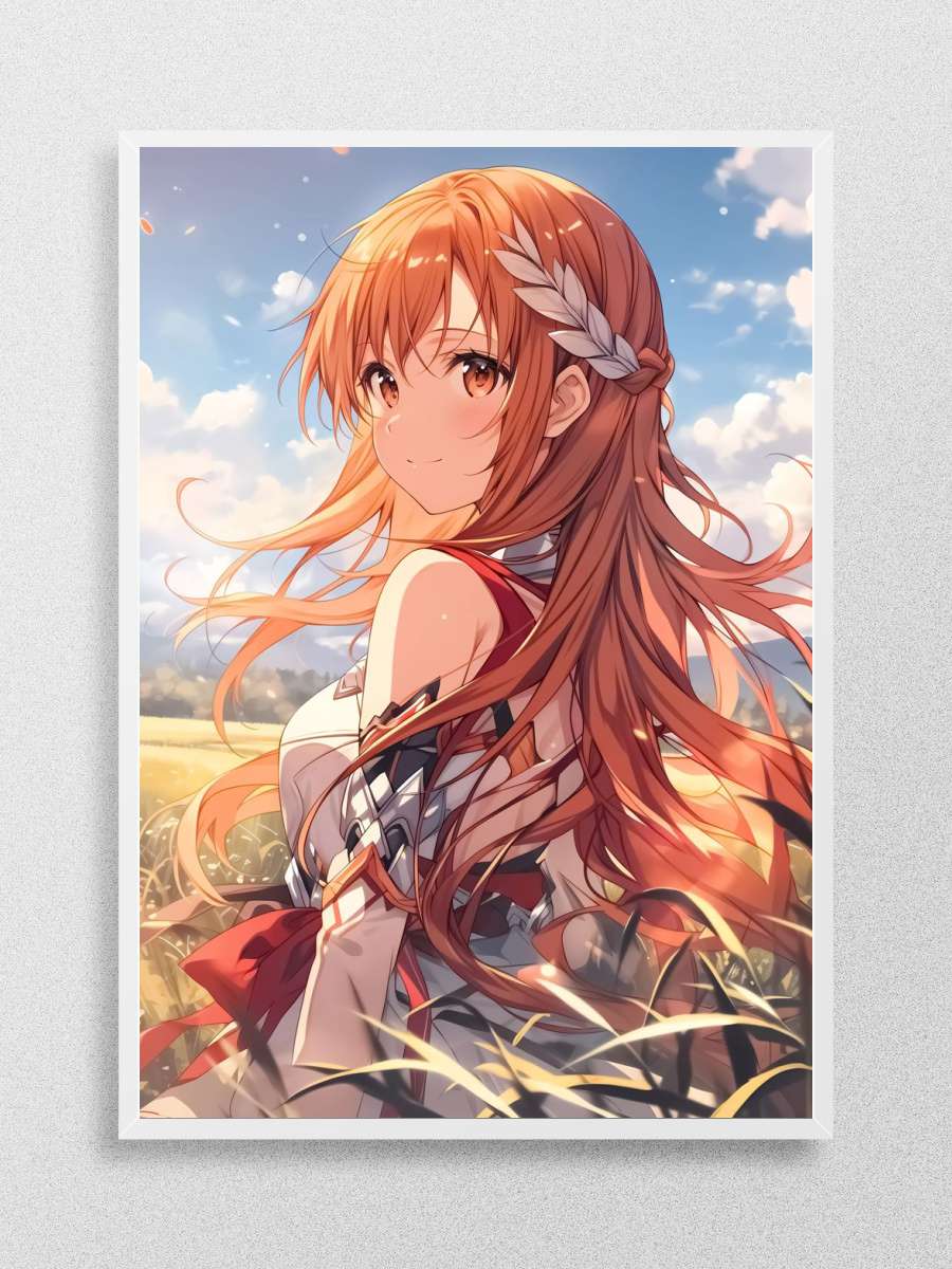 Asuna Sword Art Online Anime Poster Çerçevesiz Yüksek Kalite Anime Duvar Poster - En İyi Fiyatlarla