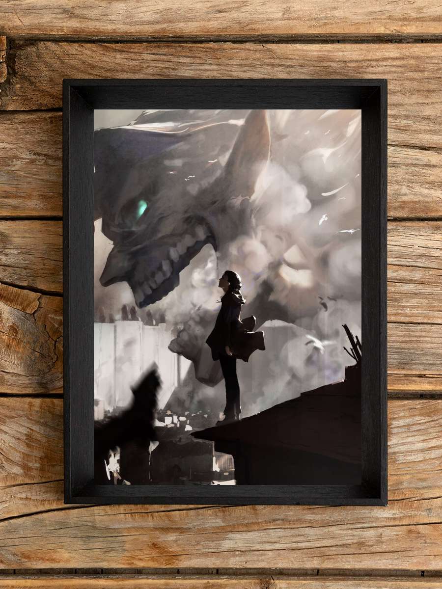 Attack On Titan Anime Anime Poster Çerçevesiz Yüksek Kalite Anime Duvar Poster