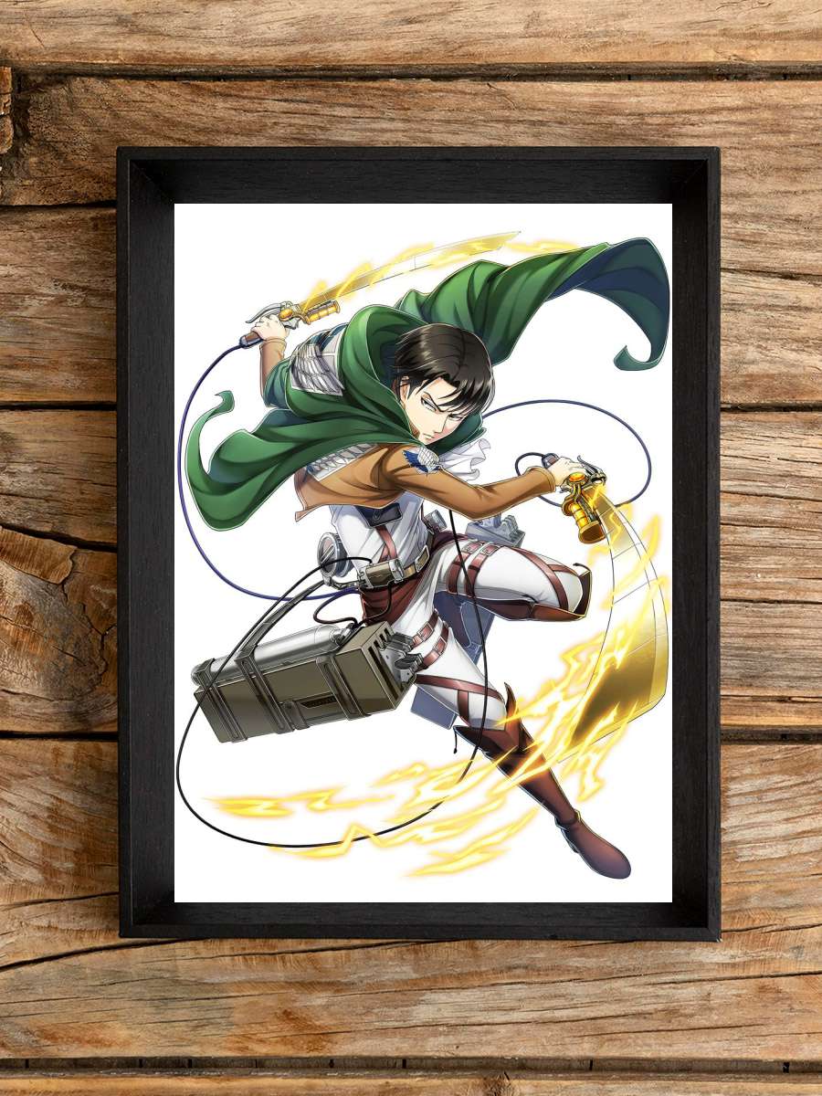 Attack On Titan Anime Anime Poster Çerçevesiz Yüksek Kalite Anime Duvar Poster