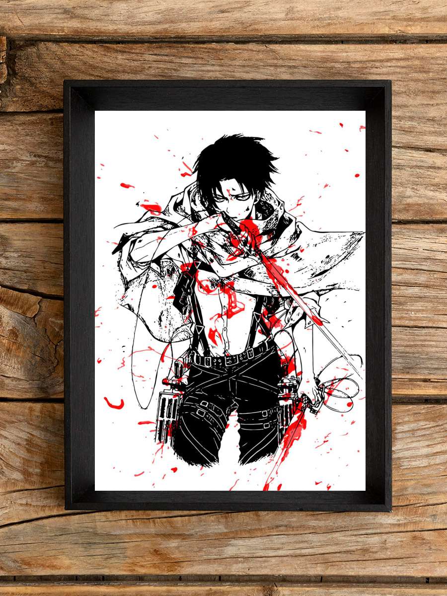 Attack on titan Anime Poster Çerçevesiz Yüksek Kalite Anime Duvar Poster