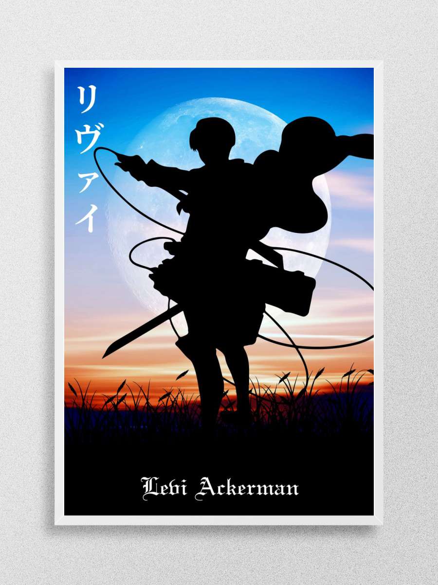 Attack on titan Anime Poster Çerçevesiz Yüksek Kalite Anime Duvar Poster