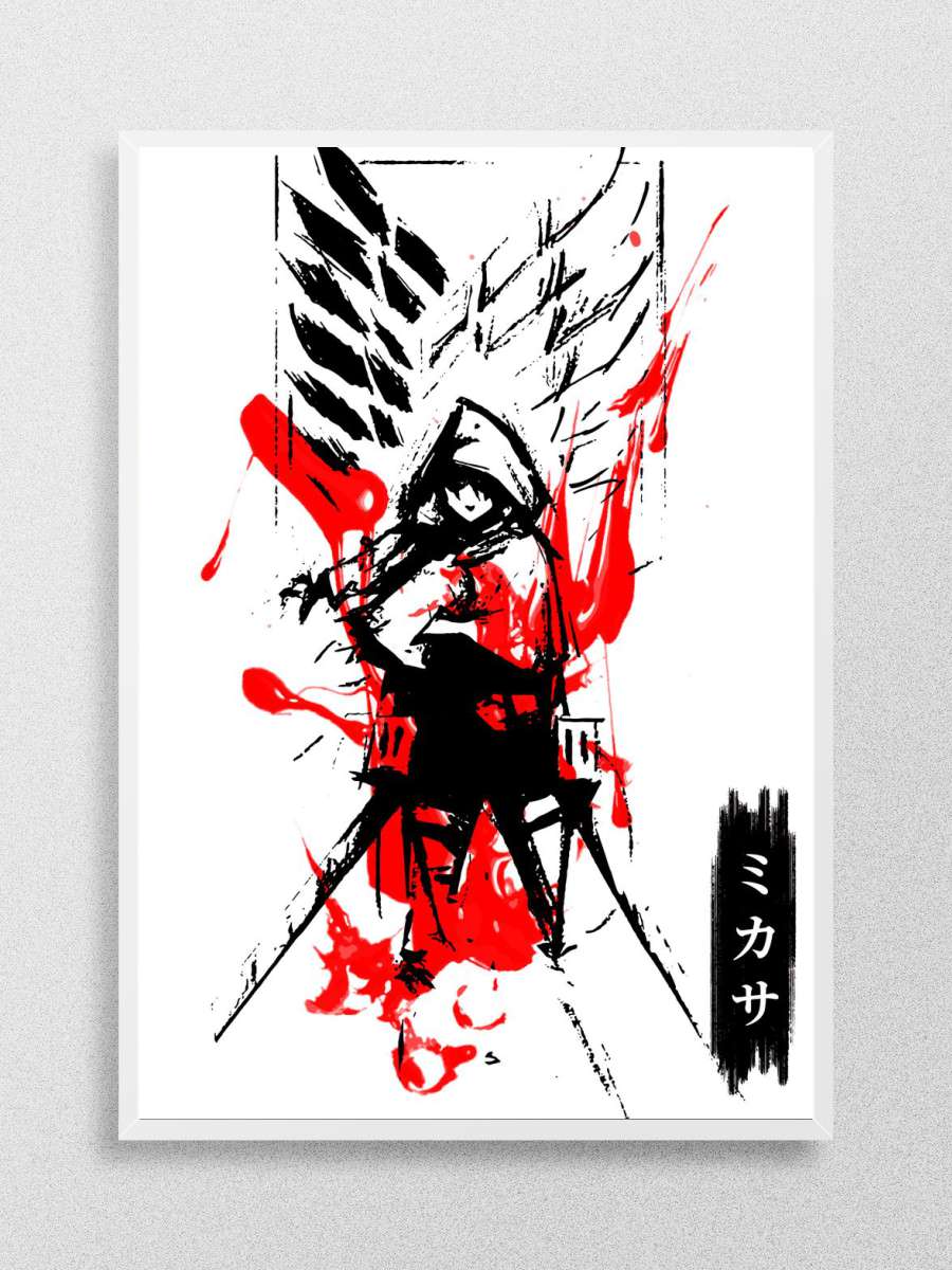Attack on titan Anime Poster Çerçevesiz Yüksek Kalite Anime Duvar Poster