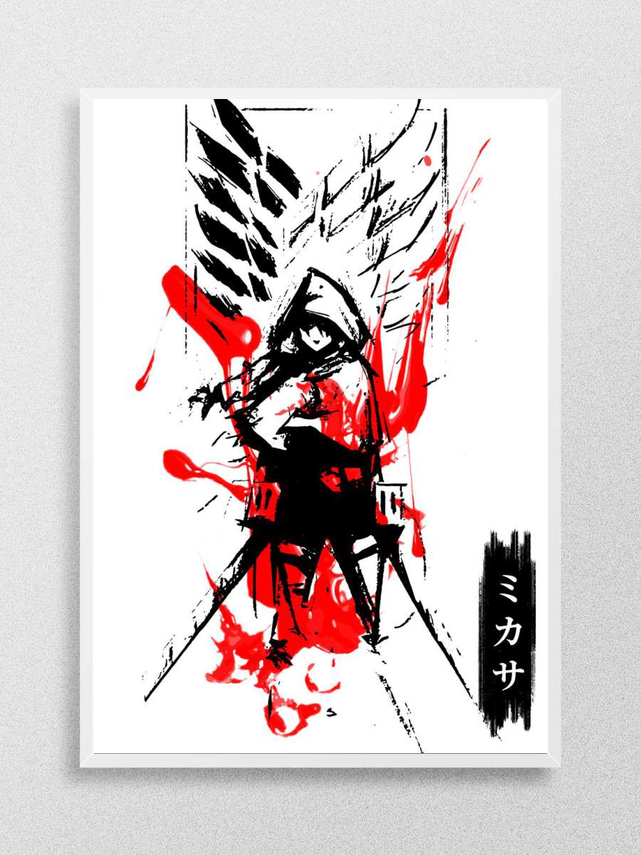 Attack on titan Anime Poster Çerçevesiz Yüksek Kalite Anime Duvar Poster