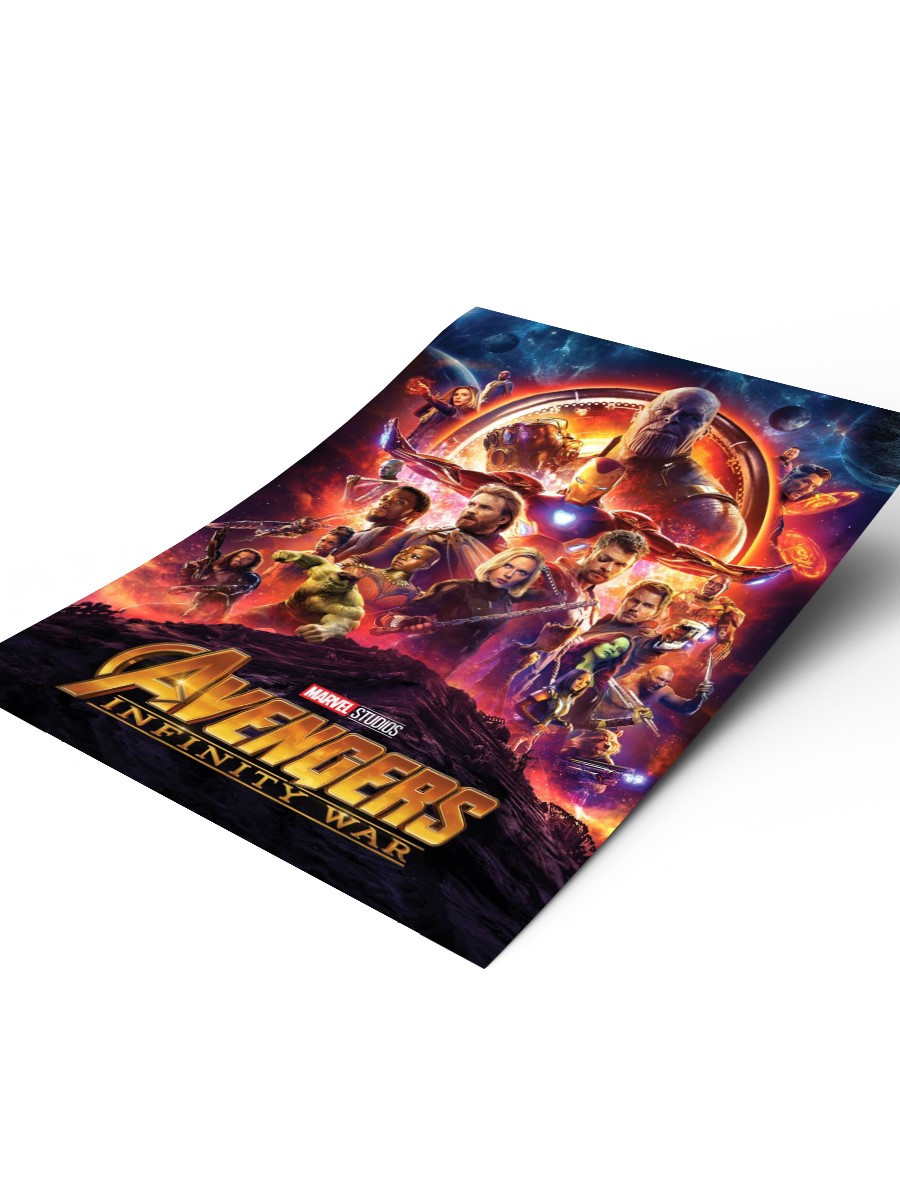 Avengers: Infinity War Poster, Çerçevesiz Tv Film Poster
