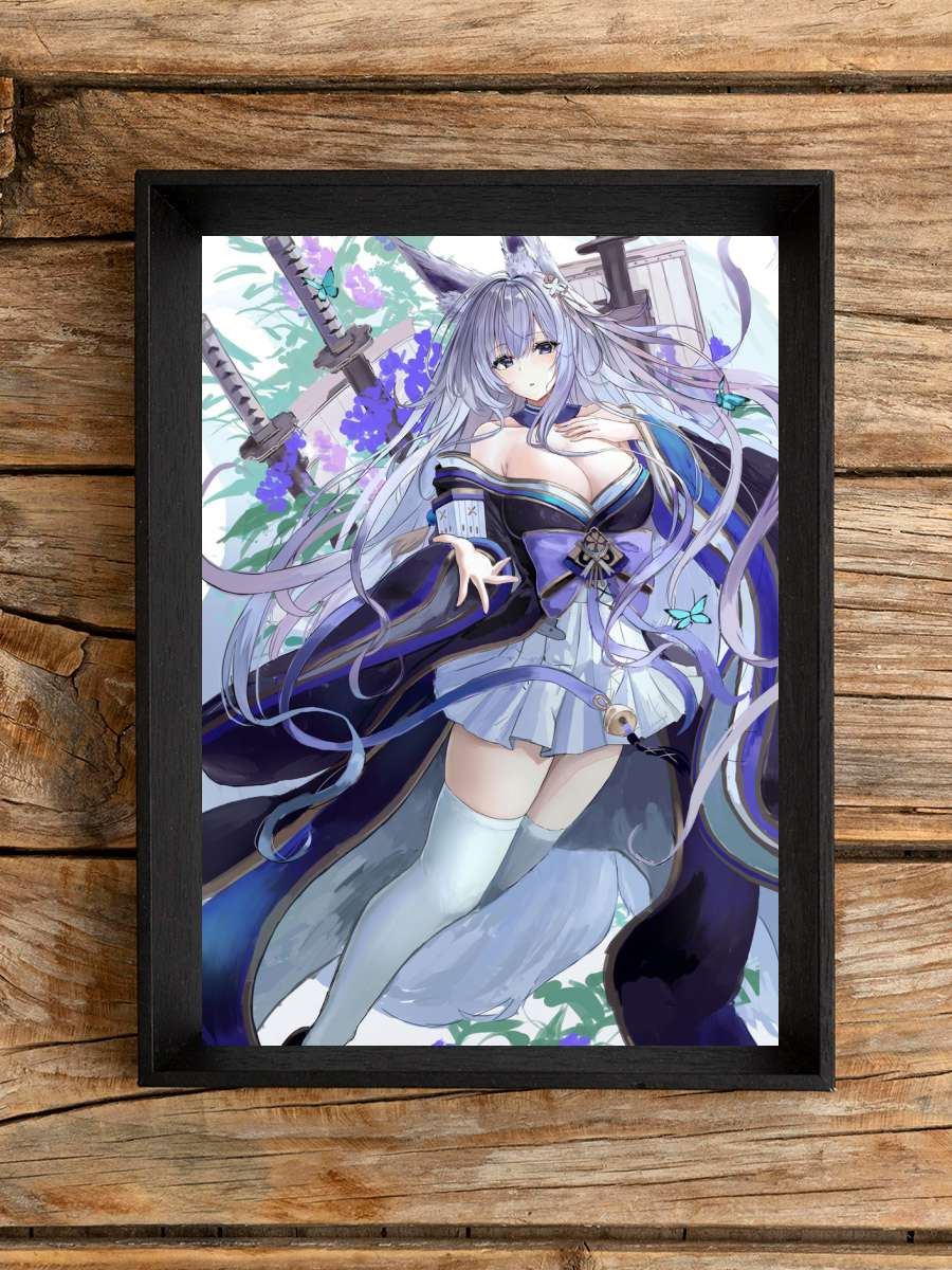Azur Lane Anime Poster Çerçevesiz Yüksek Kalite Anime Duvar Poster