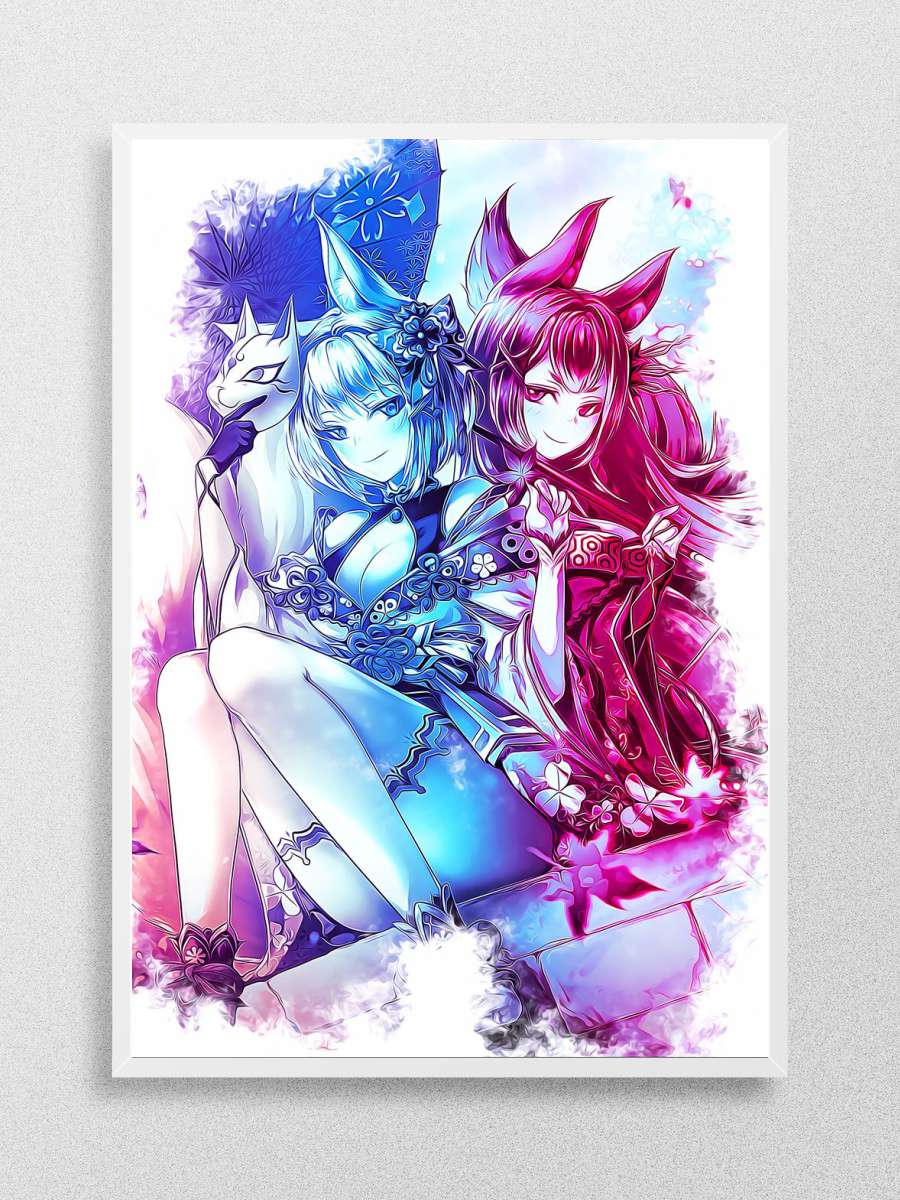 Azur Lane Anime Poster Çerçevesiz Yüksek Kalite Anime Duvar Poster
