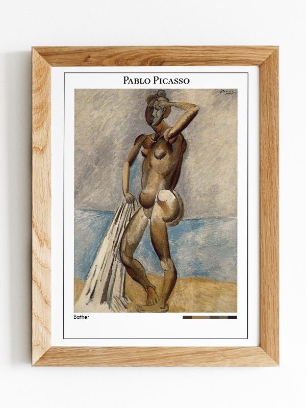 Pablo Picasso Bather Poster