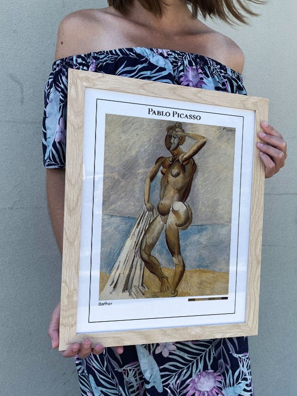 Pablo Picasso Bather Poster