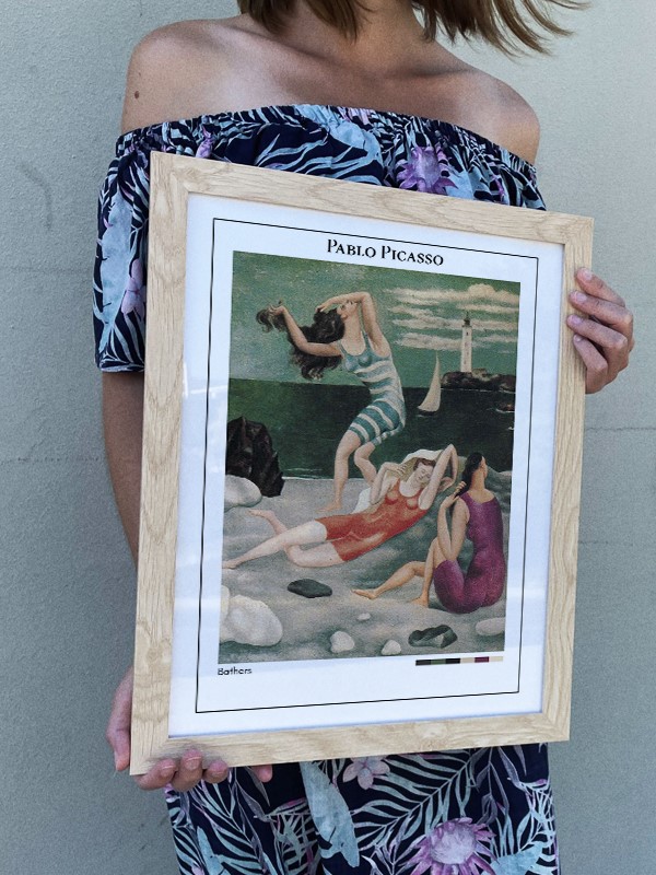 Pablo Picasso Bathers Poster