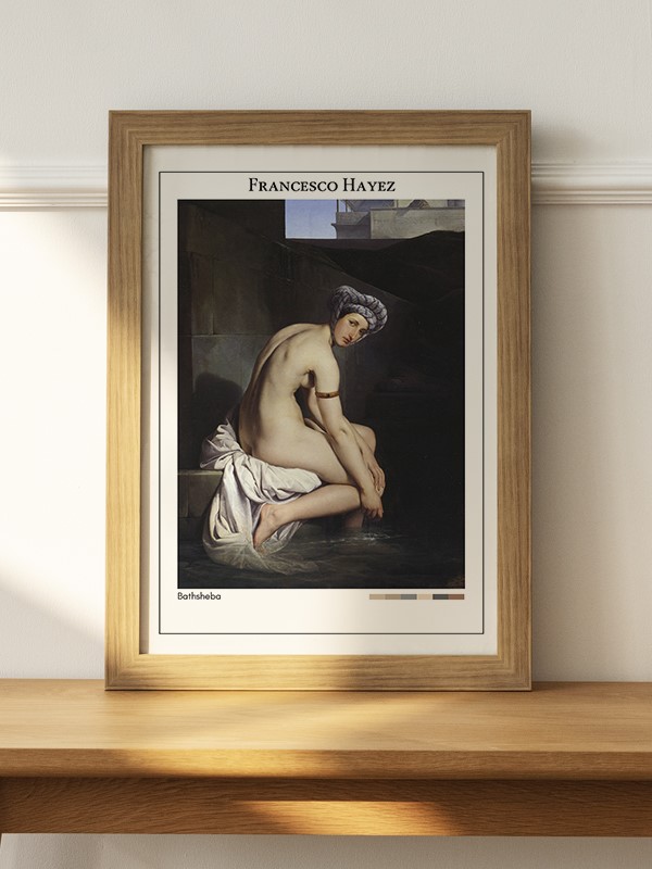 Francesco Hayez Bathsheba Poster - En İyi Fiyatlarla