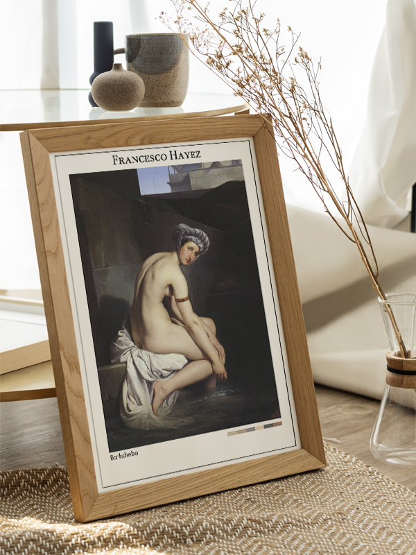 Francesco Hayez Bathsheba Poster