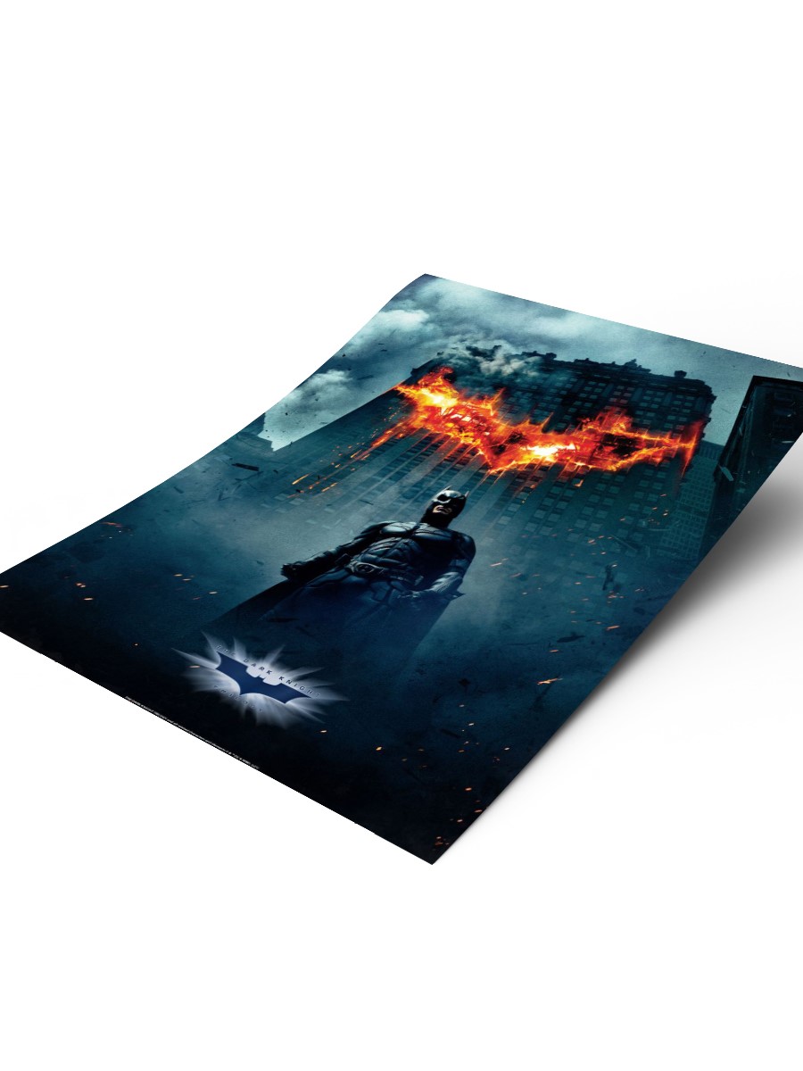 Batman in Gotham City Poster, Çerçevesiz Tv Film Poster