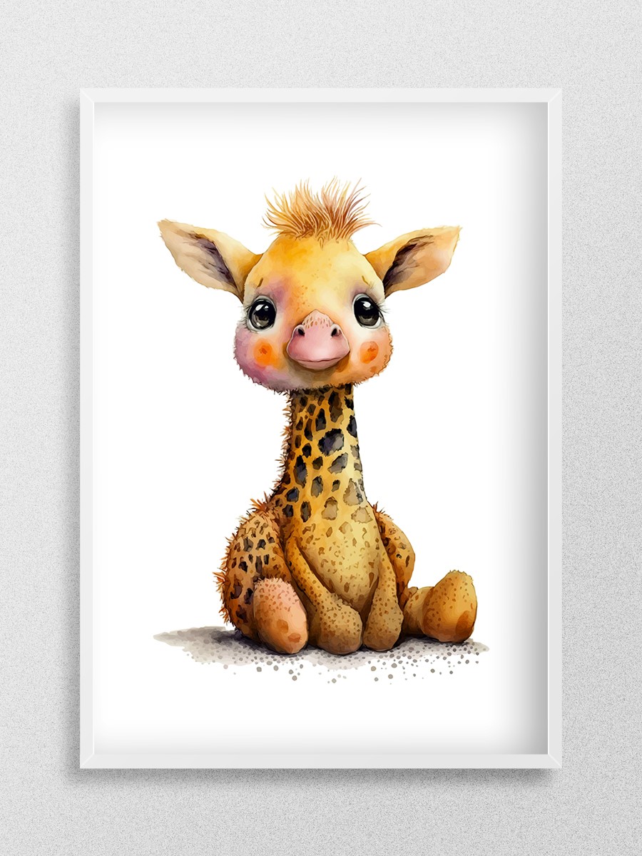 Bebek Züfara Çocuk Odası Duvar Poster, Bebek Odası, Dekoratif Poster Çerçevesiz - En İyi Fiyatlarla